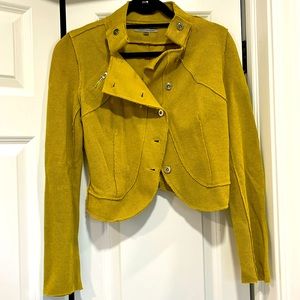 People Like Frank cropped knit jacket